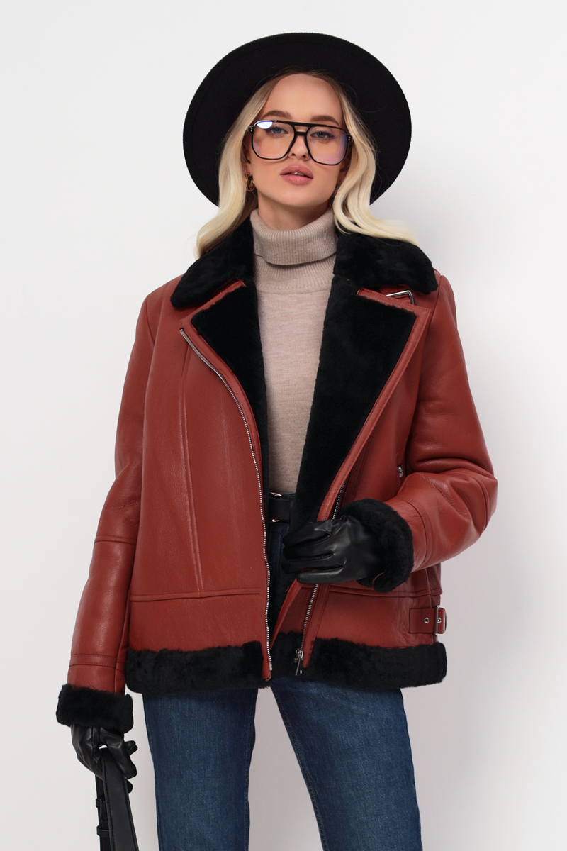 Косуха женская рыжая КД-176 цвет  фото